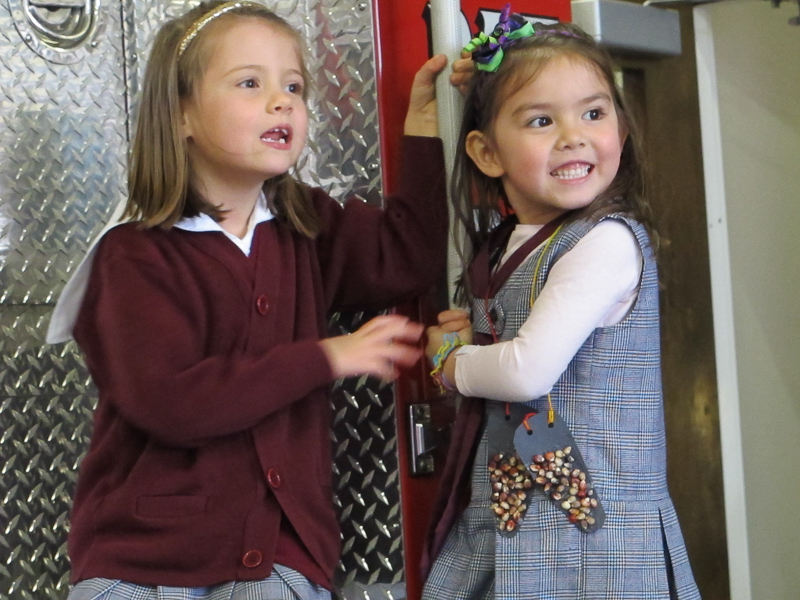 Children learning in a Montessori environment at Casa dei Bambini