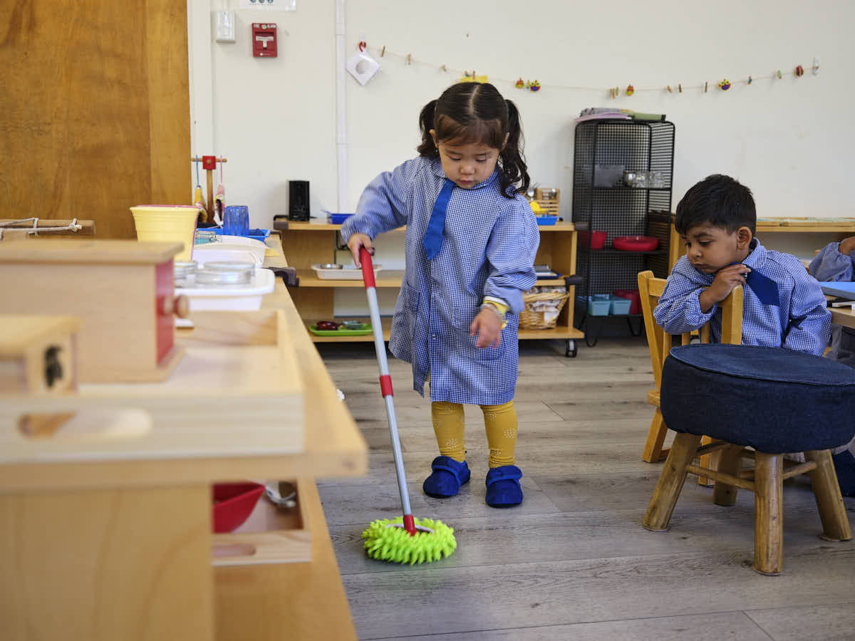 Toddler Montessori classroom at Casa dei Bambini